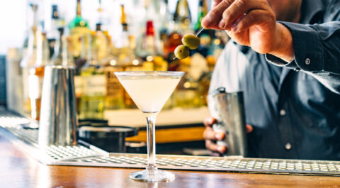 Crab House Martini